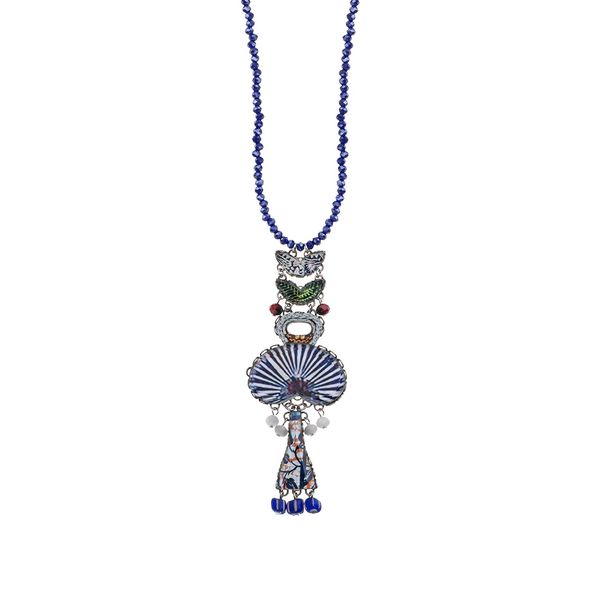 2. Collana Aegean, Blue Domes Set blu AyalaBar r3646