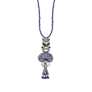 2. Collana Aegean, Blue Domes Set blu