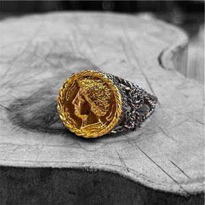 1. Baroque ring “Aretusa” Gold