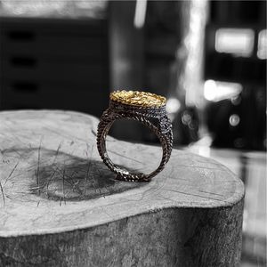 2. Baroque ring “Aretusa” Gold