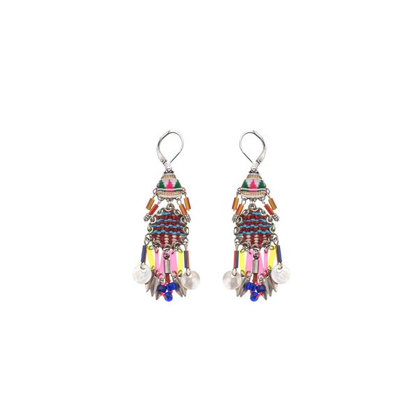 Vagabond earrings, African Dance Set multicolored AyalaBar