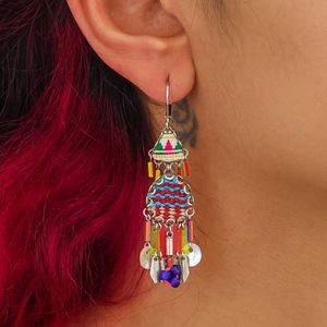 2. Orecchini Vagabond, African Dance Set multicolore