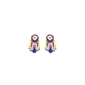 2. Orecchini Caravan, African Dance Set multicolore