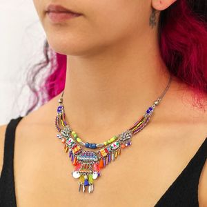 1. Collana Prism, African Dance Set multicolore